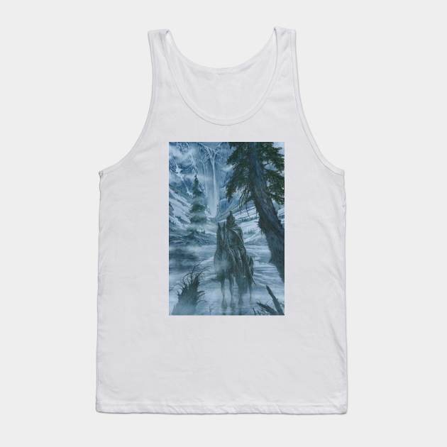 Witchking of Angmar in the North Tank Top by Kip Rasmussen Tolkien Art